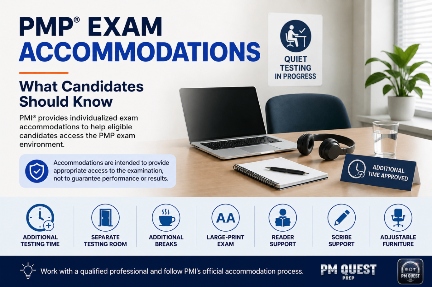 PMP Exam Accommodations: How to Request Them and What Candidates Should Know